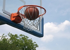 Your biggest essentials: the ball and the hoop